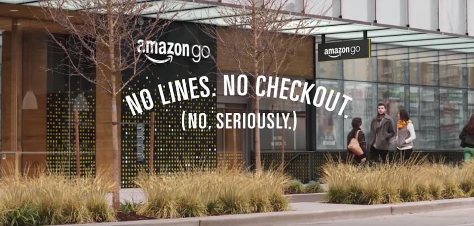 Amazon Go retail concept image