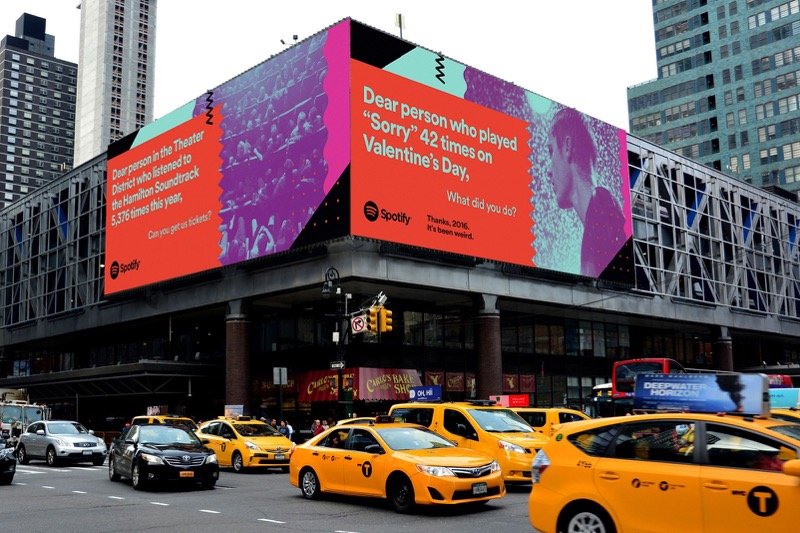 spotify ad campaign feature