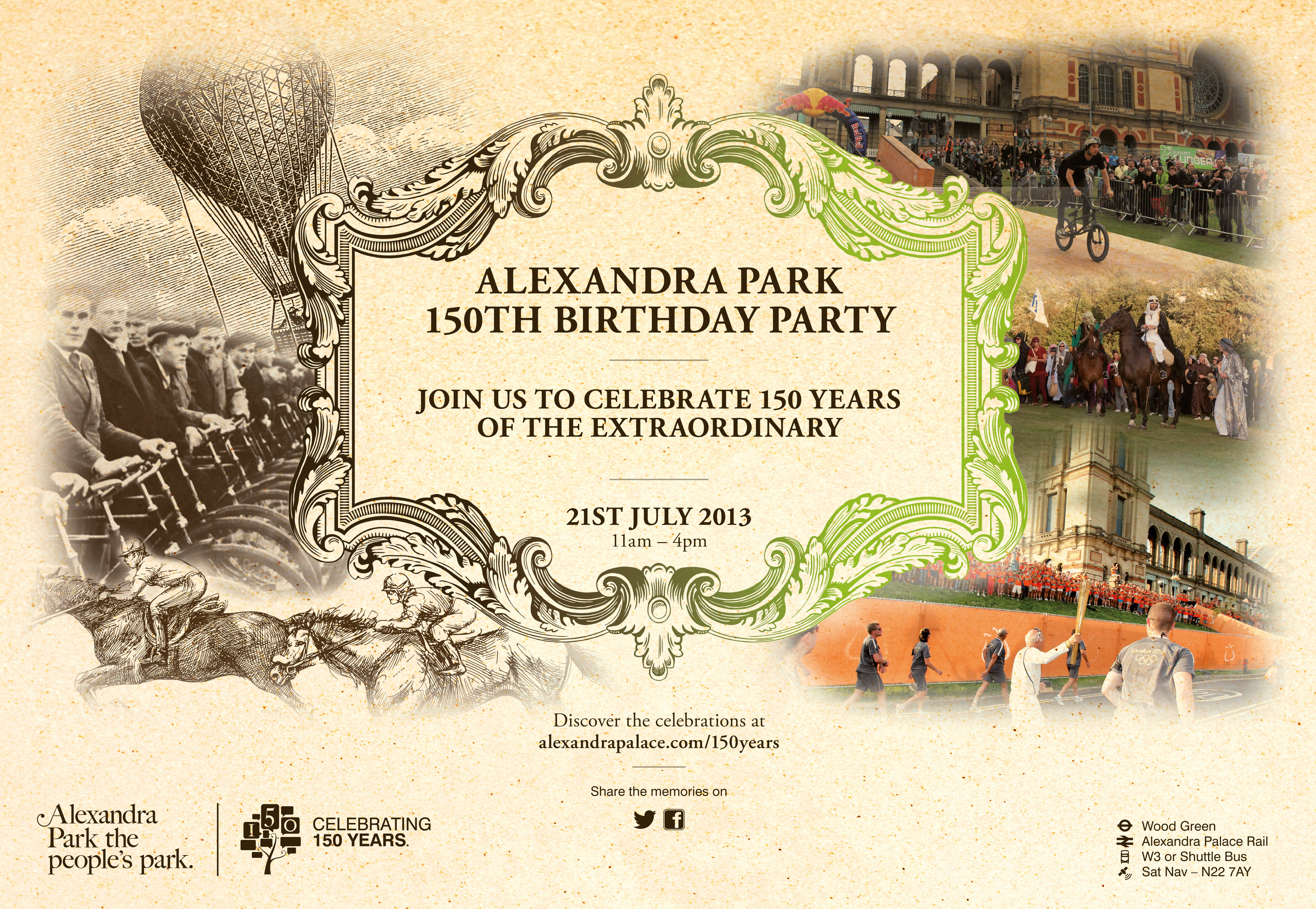 Alexandra Palace 150th Birthday 